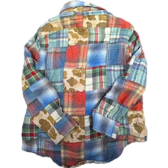 POLO Ralph Lauren Patchwork Button Down - Picture 2 of 4